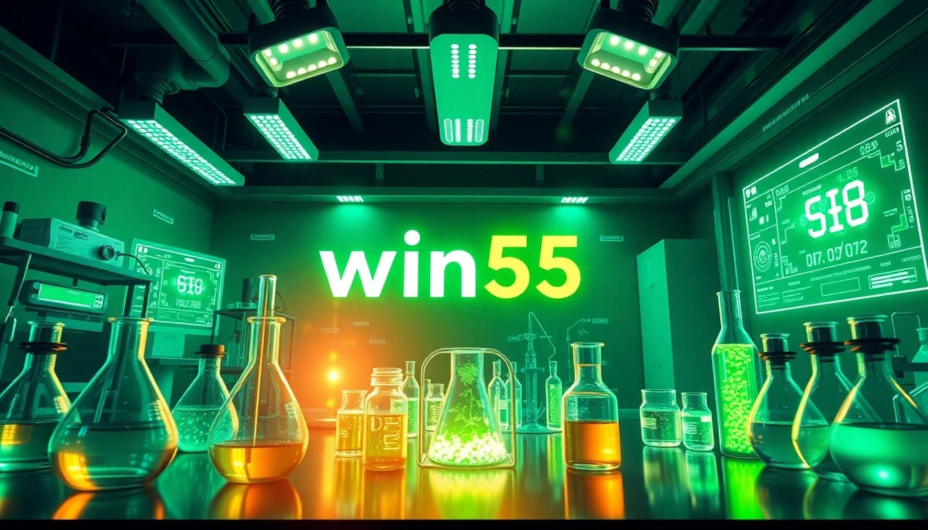 Discovering cannabinoid research in a modern lab centered around win55.