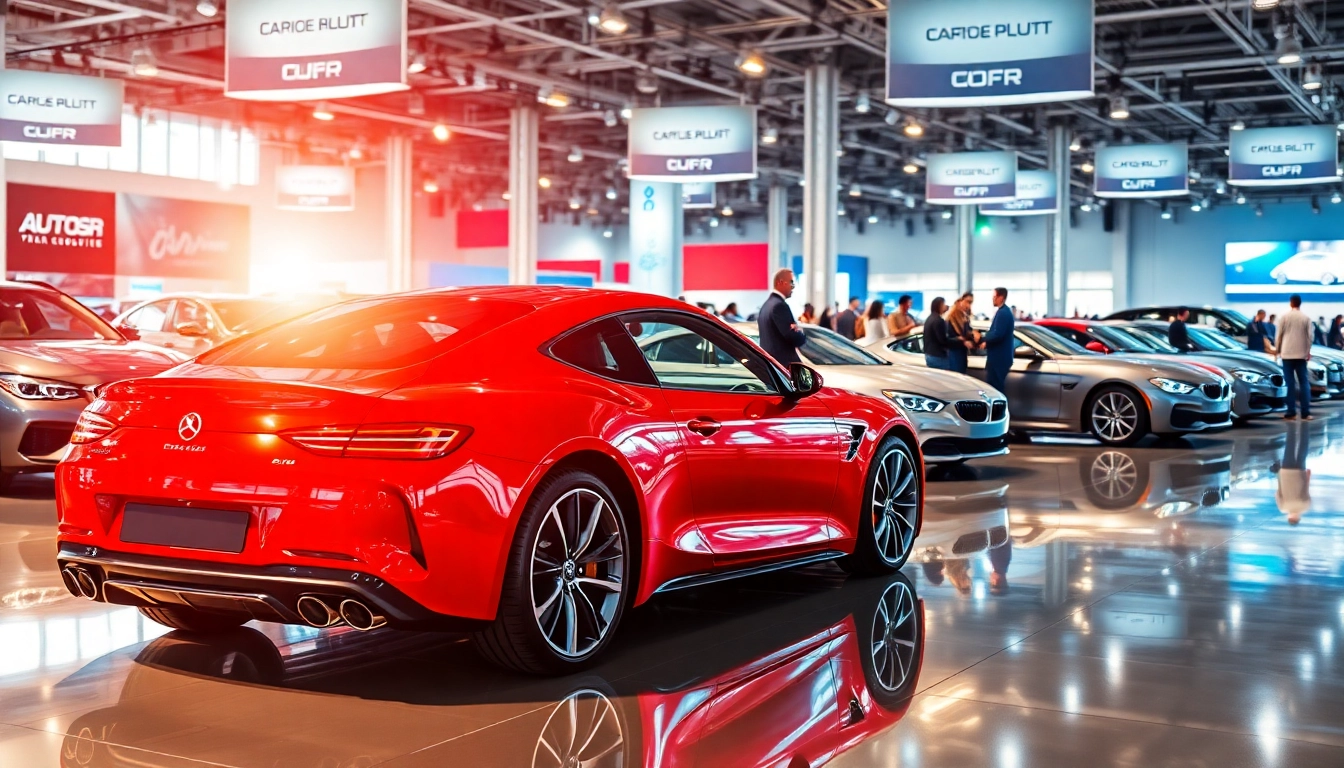 Discover innovative features at the Auto Cars Show featuring diverse vehicles and enthusiastic visitors.