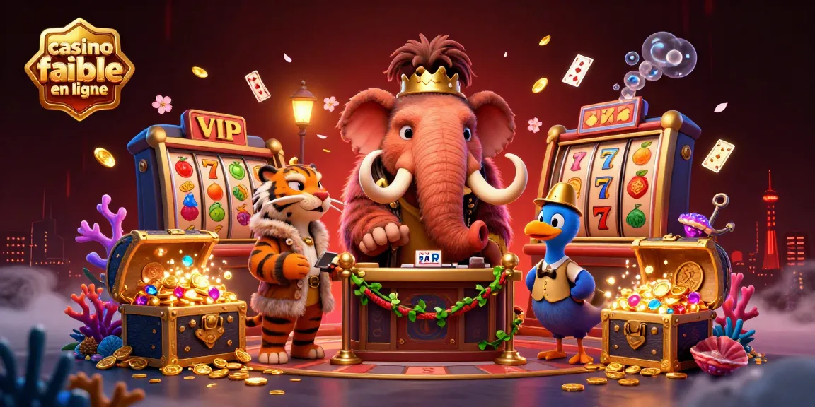 Une illustration dynamique de personnages de casino fiable en ligne avec des éléments de jeu captivants.