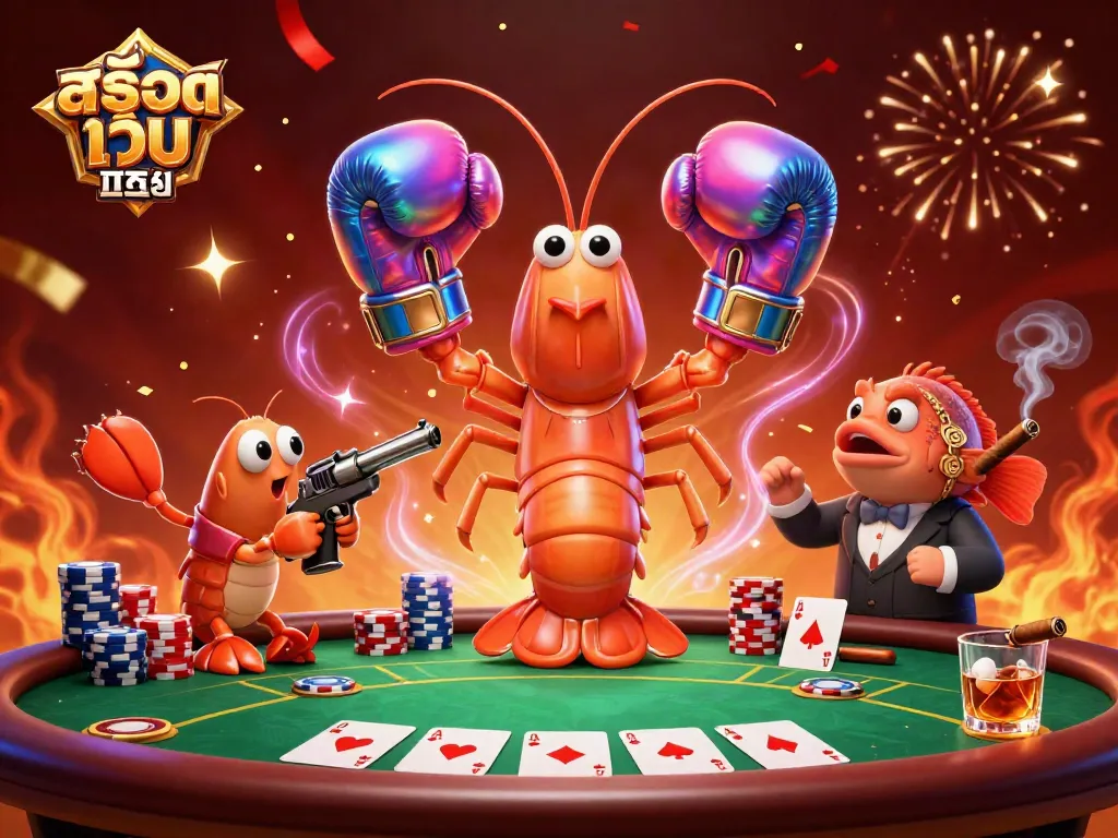 เล่นสล็อตใน สล็อตเว็บ ตรง กับกุ้งม้าต่อสู้และปลาภูเขารวมกันในบรรยากาศสุดสนุก