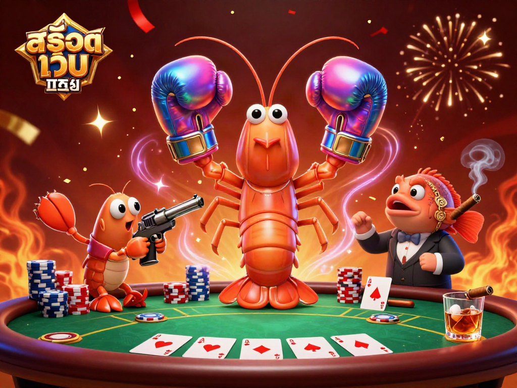 เล่นสล็อตใน สล็อตเว็บ ตรง กับกุ้งม้าต่อสู้และปลาภูเขารวมกันในบรรยากาศสุดสนุก