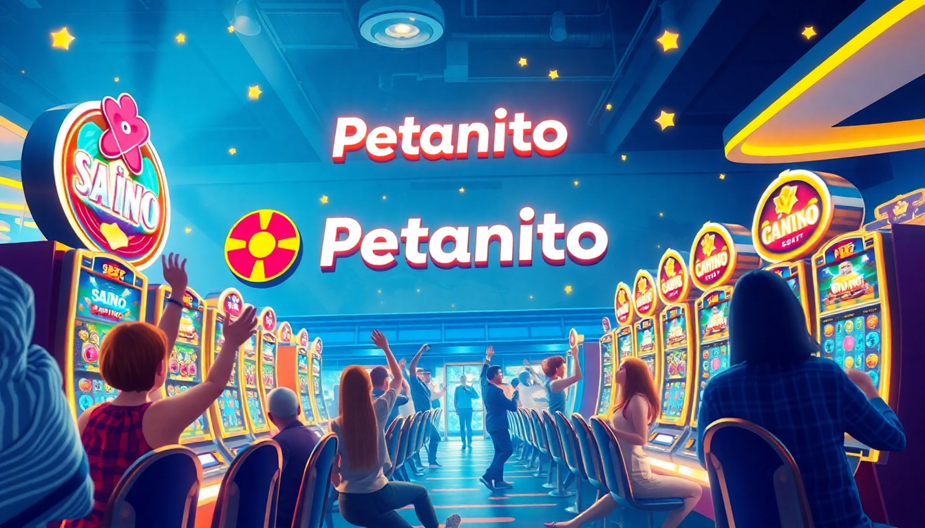 Menggambarkan pengalaman bermain petanitoto dengan pemain antusias di platform slot online.
