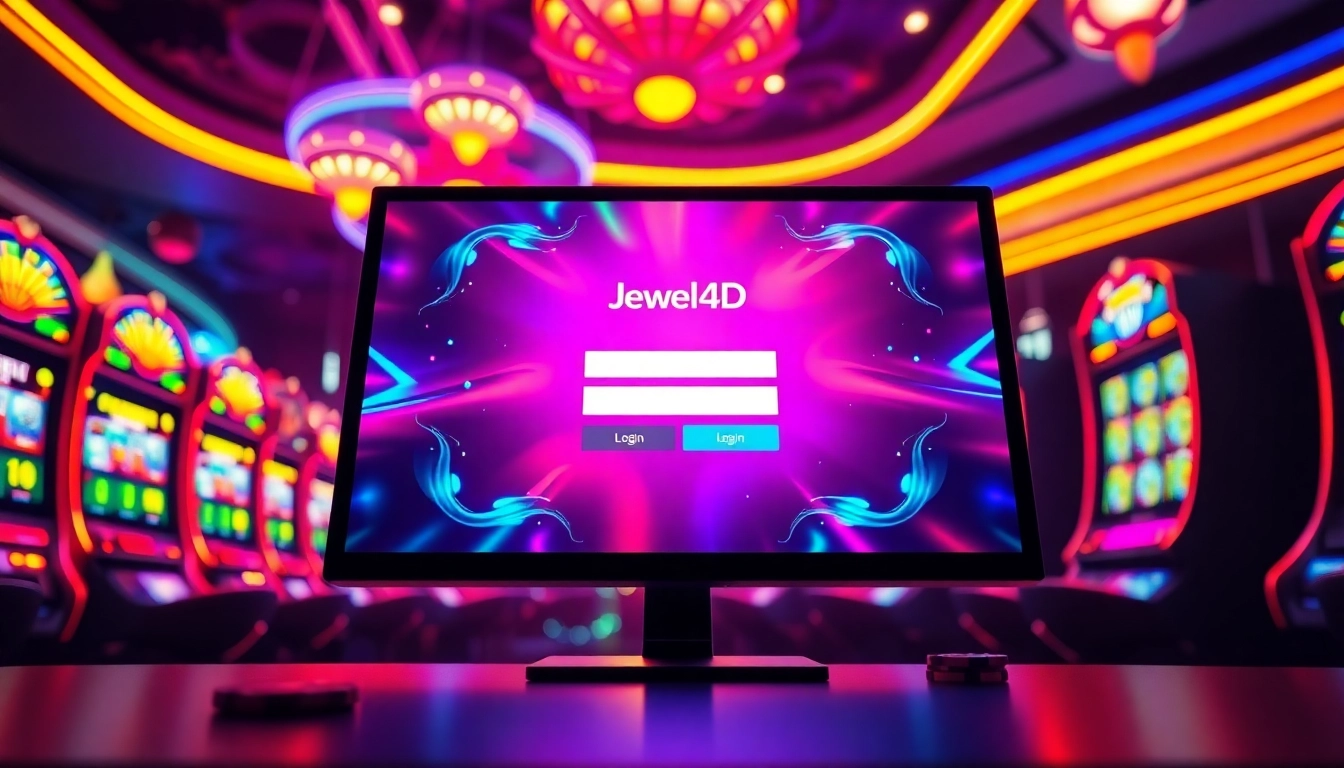 Masuk ke jewel4d login slot dengan tampilan antarmuka yang menarik dan berenergi.