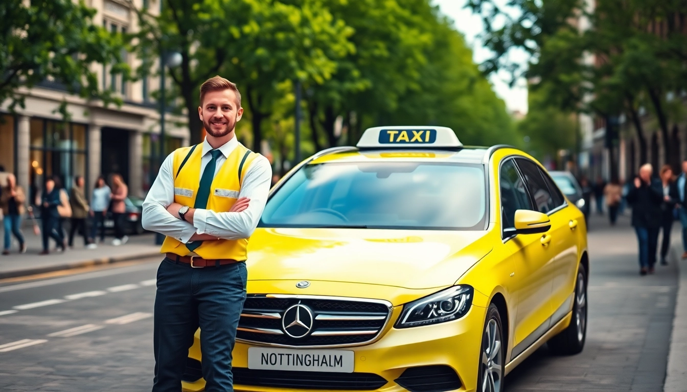Book a reliable taxi Nottingham to Heathrow airport service with a professional driver and luxury vehicle.