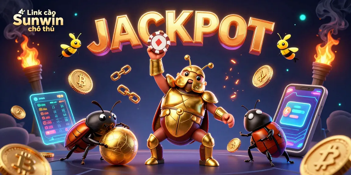 Spin the reels with Link vào Sunwin chính thức to win big jackpots in this vibrant casino scene.