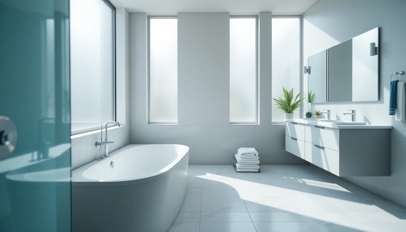 Transforming a space with bathroom remodeling showcasing elegant fixtures and a calming color palette.