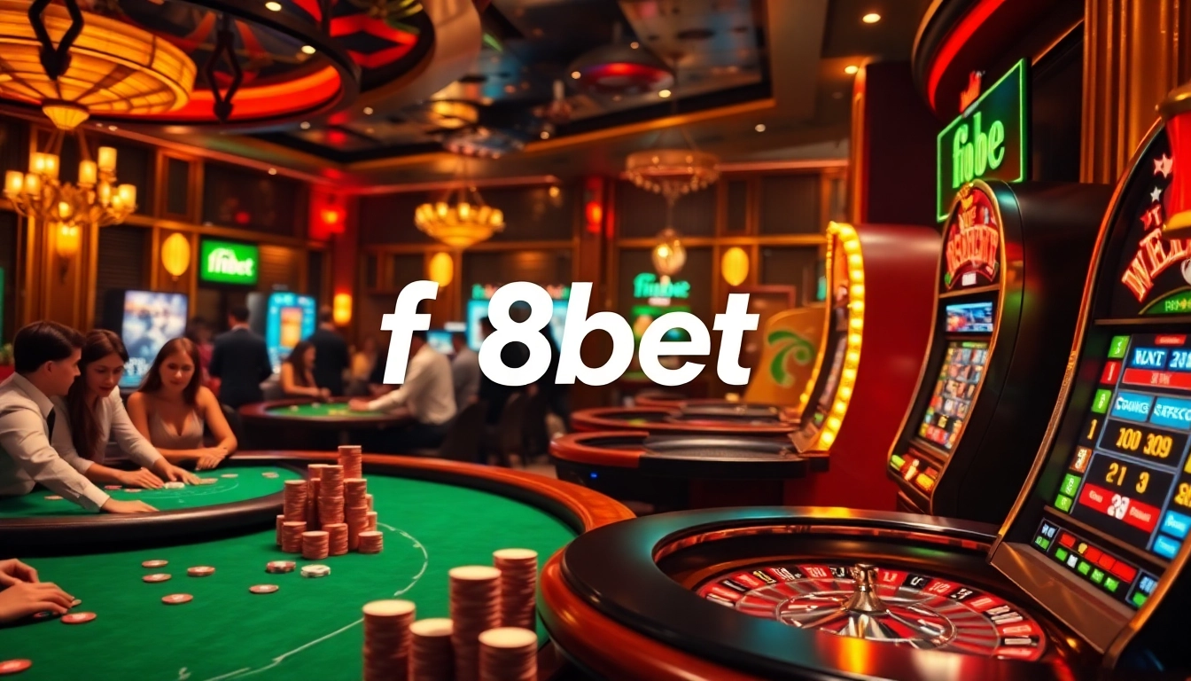 Experience the thrill of f8bet with lively casino games and vibrant betting atmosphere.