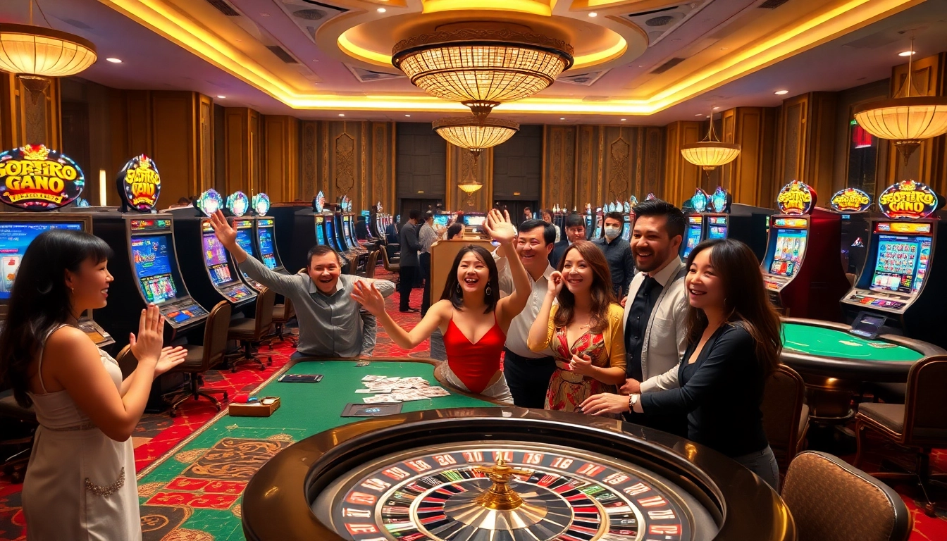 Experience thrilling wins at rajatoto88's vibrant online casino with exciting slot machines.