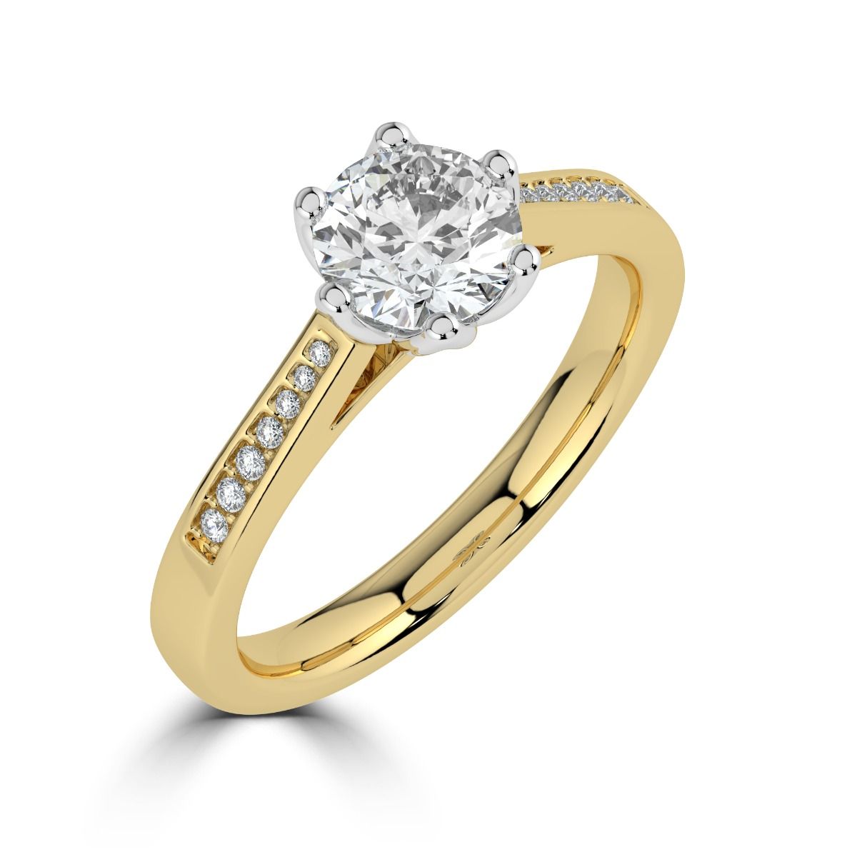 Princess cut engagement ring Styles for Bold Love Stories