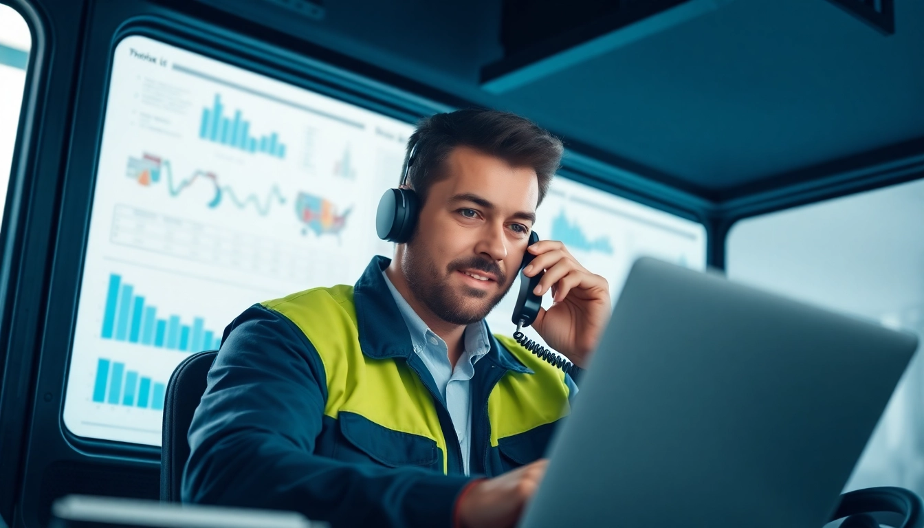 Truck Dispatch Service helping owner-operators efficiently manage their freight logistics.
