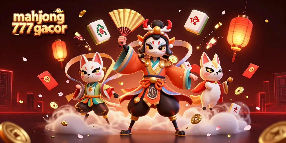 Experience mahjong 777 gacor with vibrant scenes featuring exciting gameplay elements and dynamic characters.