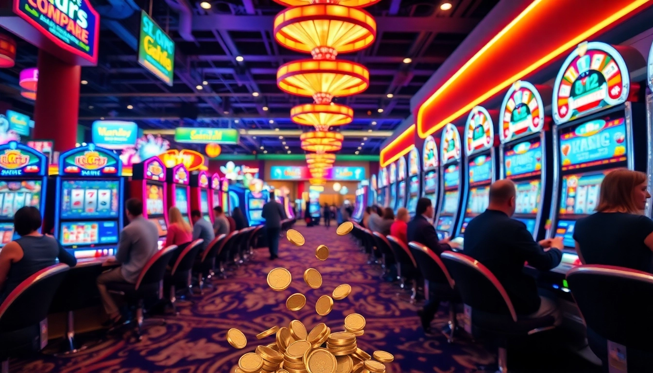 Menangkan banyak di Unogg slot game dengan mesin slot berwarna-warni yang cerah.