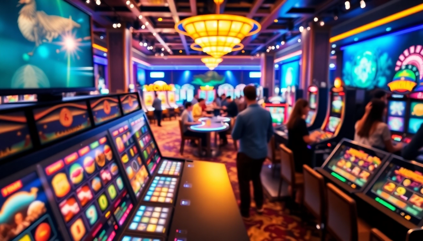 Experience thrilling gameplay in a Non gamstop Casino Uk featuring vibrant digital slot machines.