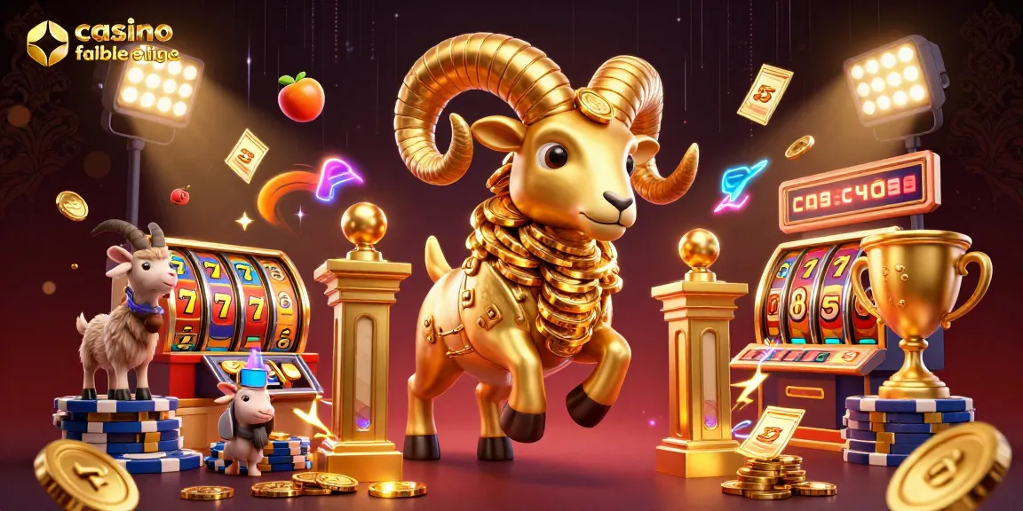 Jouez à "casino fiable en ligne" dans un univers vibrant rempli de rouleaux de machines à sous et de pièces d'or scintillantes.