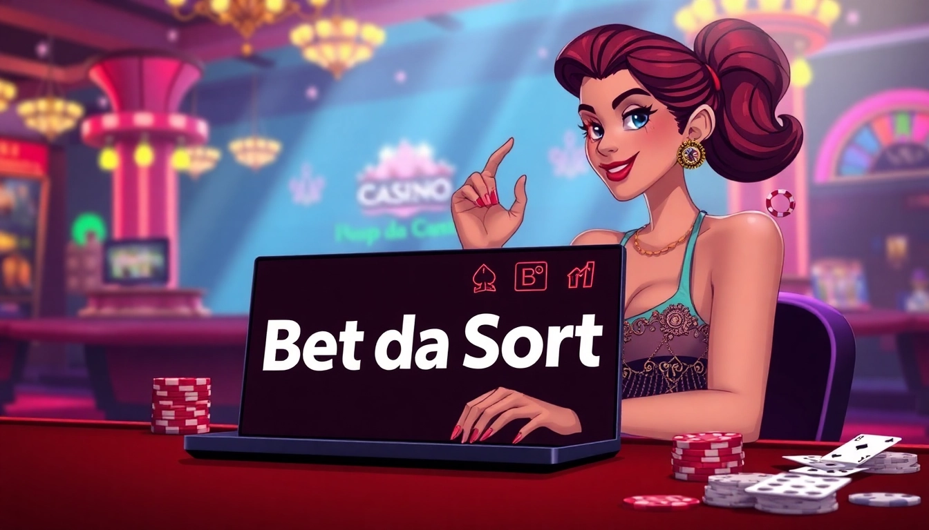 Aposte na emoção da Bet da Sorte enquanto se diverte no cassino online, radiando alegria e diversão.