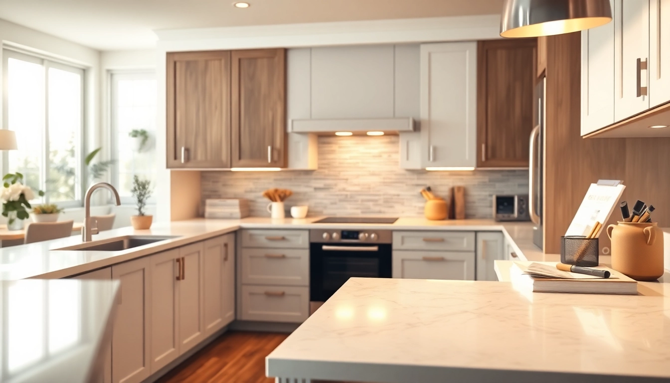Enhance your home with Cabinet Refacing Largo FL showcasing modern kitchen designs and quality finishes.