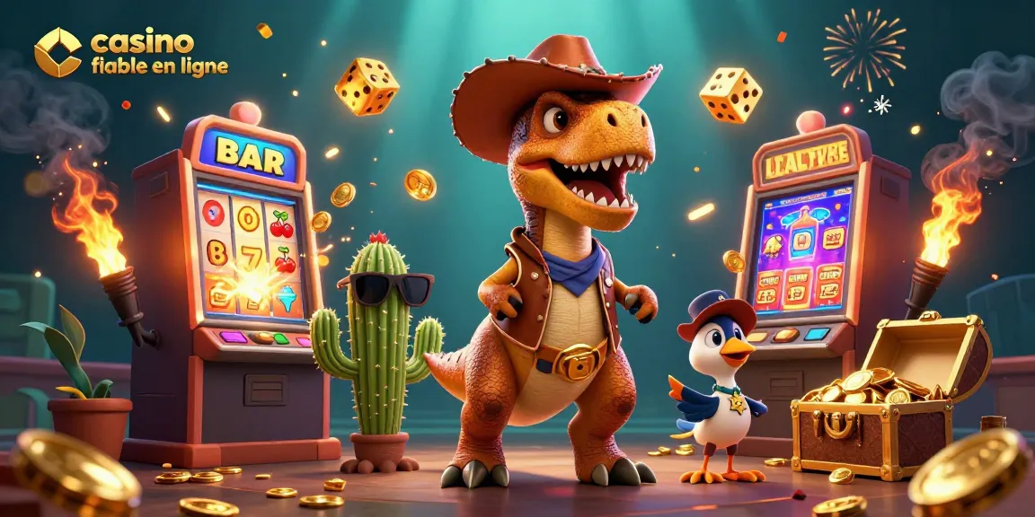 Découvrez les casinos fiables en ligne avec des personnages 3D colorés et des machines à sous.