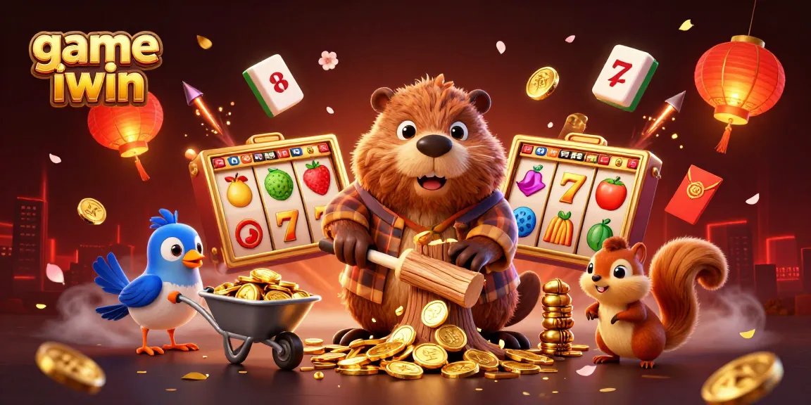 Exciting scene showcasing the game iwin with vibrant characters and dynamic casino elements.