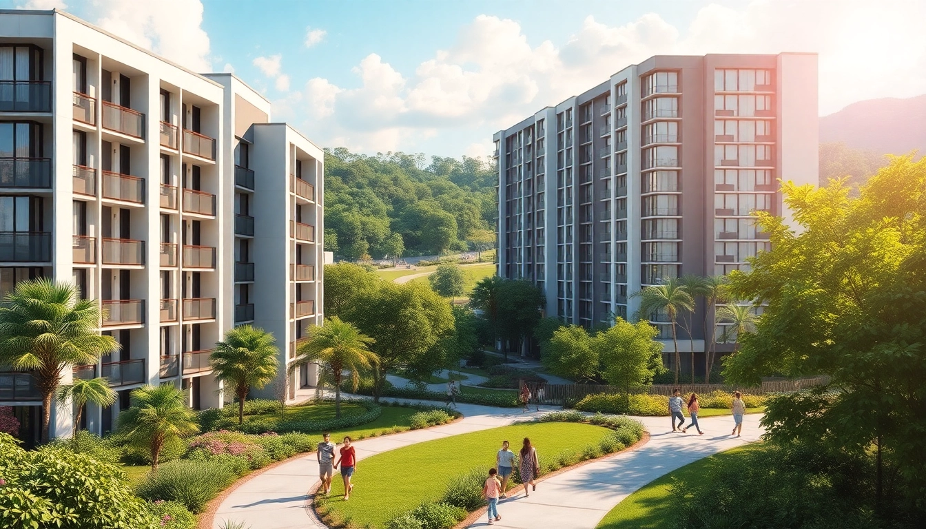 Visual representation of the tampines st 95 ec showcasing modern executive condominiums in a lush community setting.