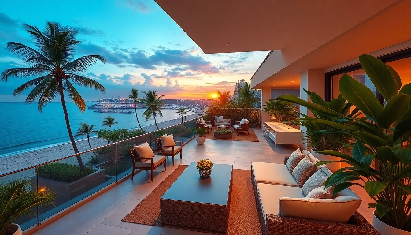 Stunning condo for sale Pattaya with beach view and sunset ambiance.
