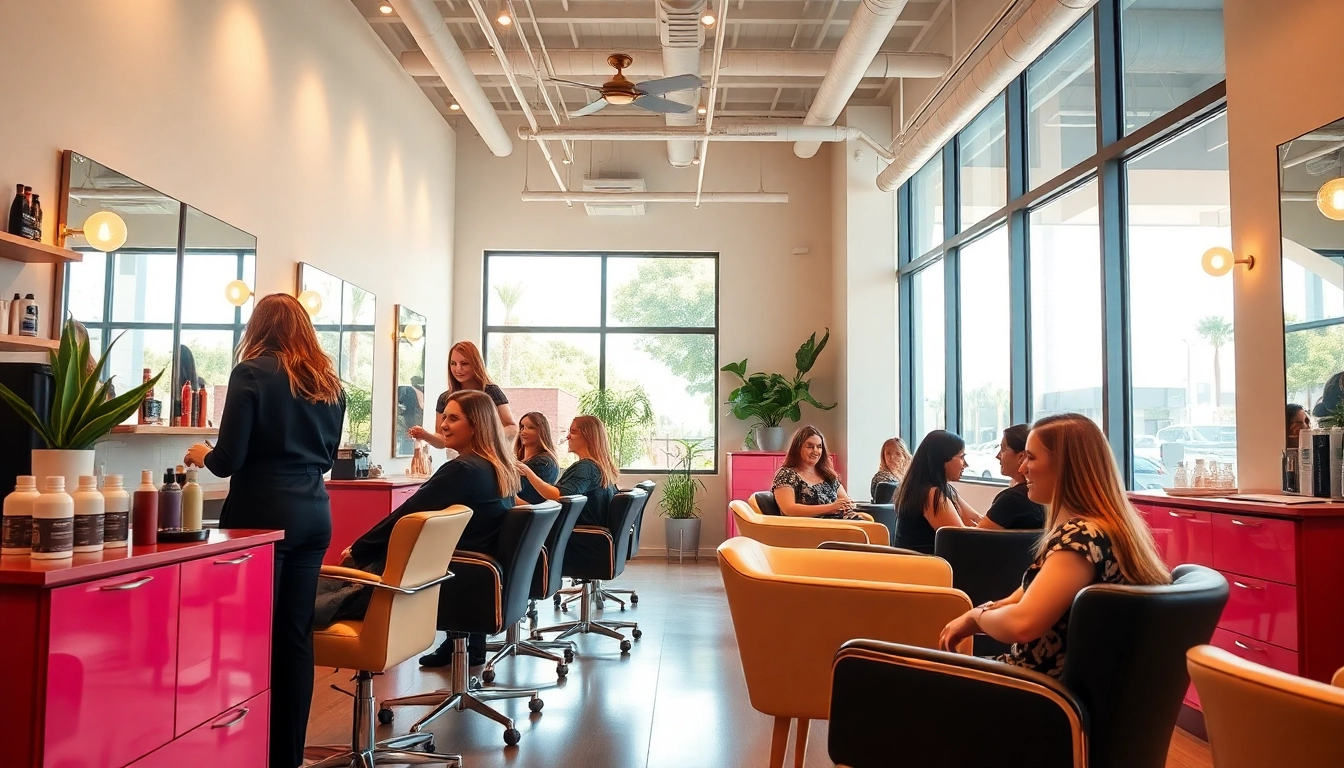 Experience the artistry at the best hair salon San Diego, where skilled stylists create stunning looks in a chic setting.