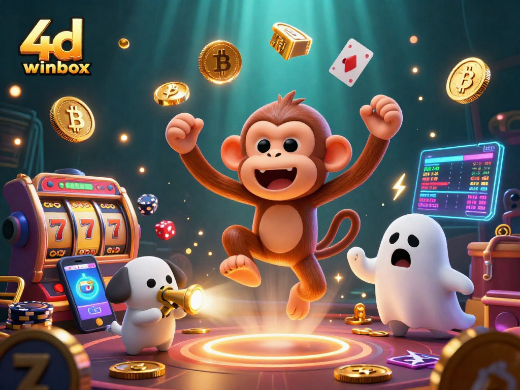 Engage with the exciting world of 4d winbox through a captivating casino scene