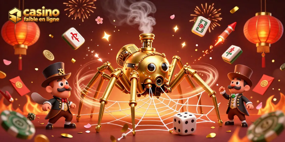 Jouez au casino fiable en ligne avec notre illustration captivante, pleine de détails et d'énergie.
