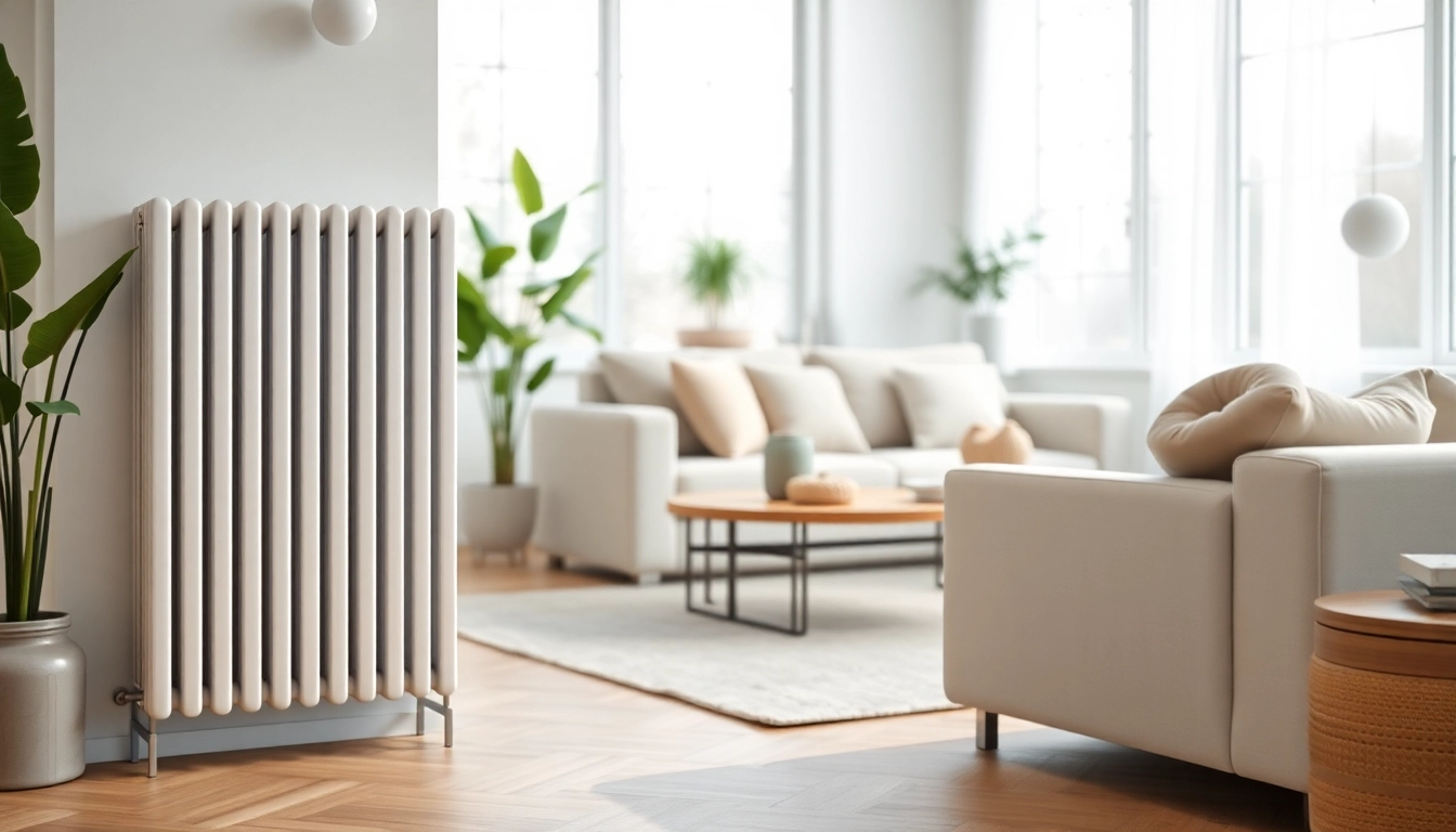 Effiziente sonni Heizkörper in modernem Wohnraum mit elegantem Design.