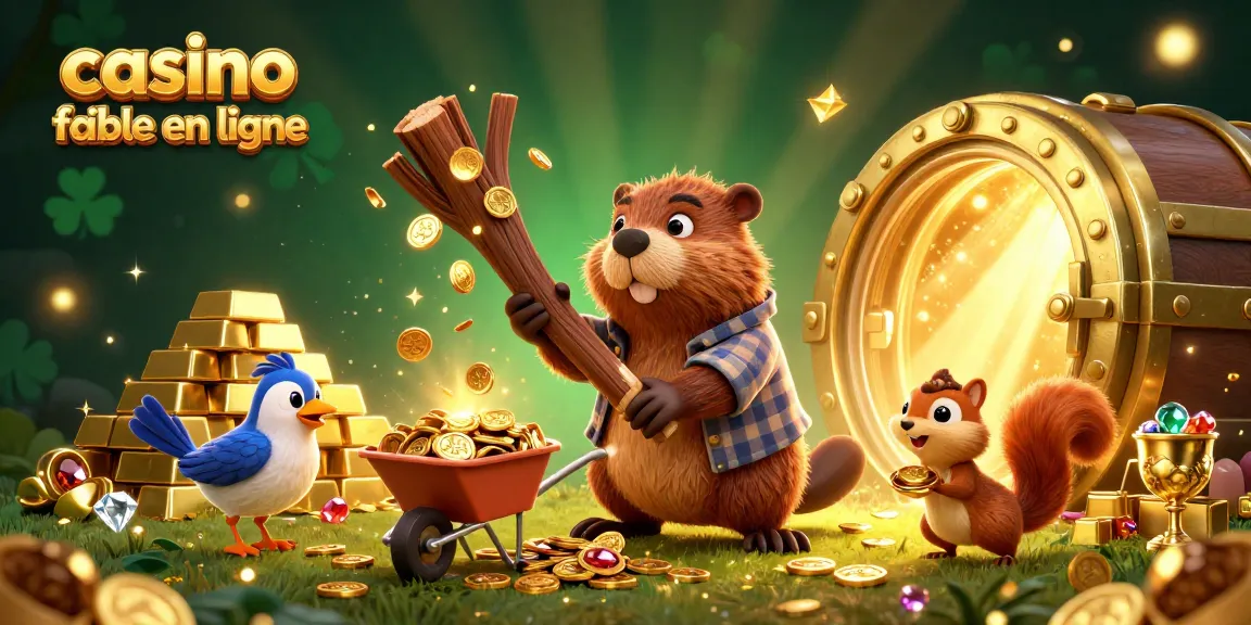 Découvrez un casino fiable en ligne et profitez d'une scène animée avec des personnages amusants et des trésors scintillants.