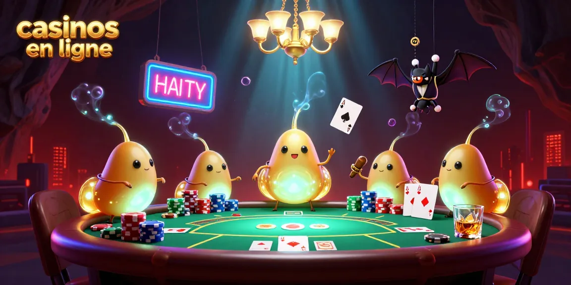 Vibrez en jouant dans des casinos en ligne illuminés par des vers luisants et accompagnés de jeux de poker.