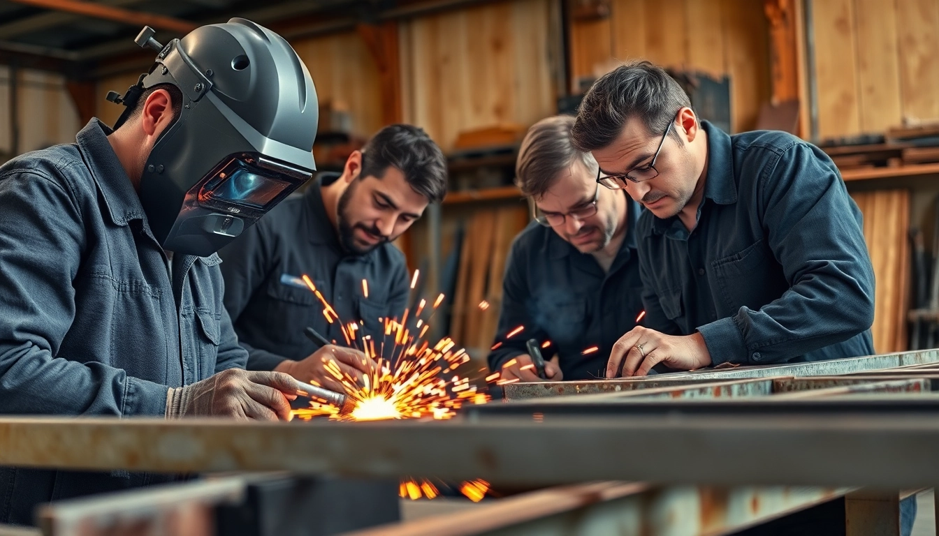 Explore resources for steel fabricators near me in a professional workshop setting.