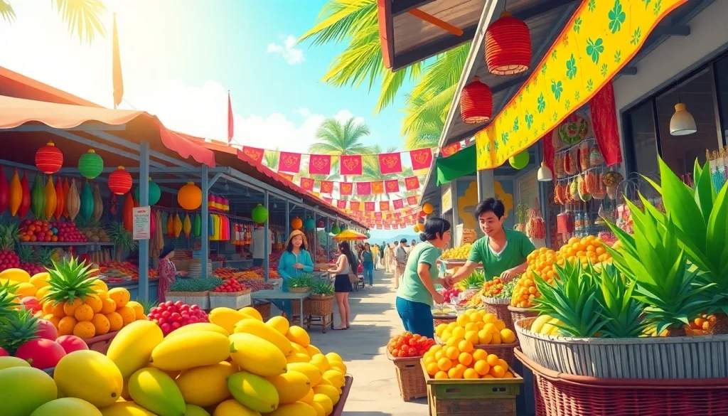 Istirahat sambil menjelajahi suletoto alternatif di pasar lokal yang ramai.