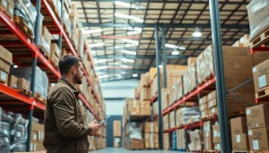 Optimize warehousing efficiency with organized storage and inventory management.