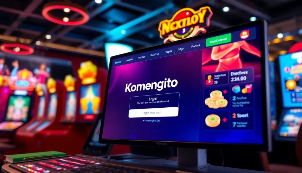 Masuk ke komengtoto login dengan mudah di platform gaming online interaktif.