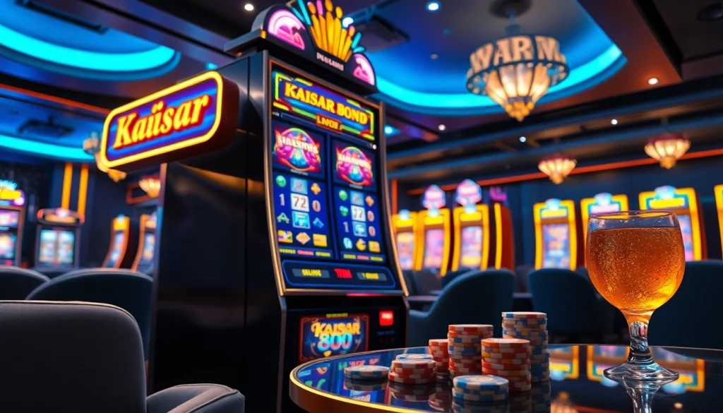 Kaisar800 resmi slot menunjukkan mesin slot digital dengan grafis cemerlang dan suasana mewah.