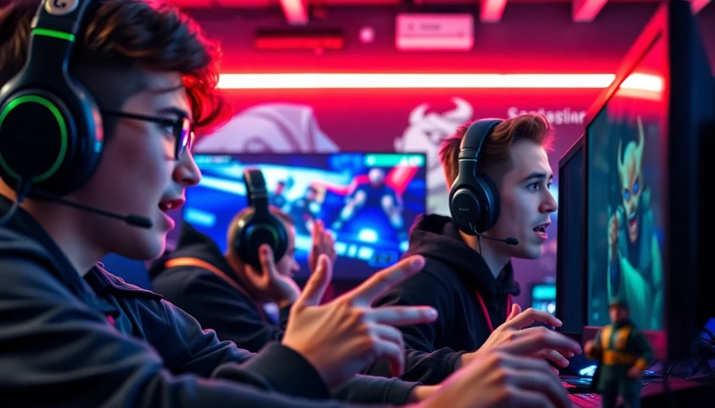 Login lapak303 game, permainan online yang mendebarkan dengan gamer serius dalam suasana kompetitif.