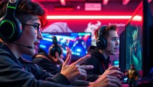 Login lapak303 game, permainan online yang mendebarkan dengan gamer serius dalam suasana kompetitif.