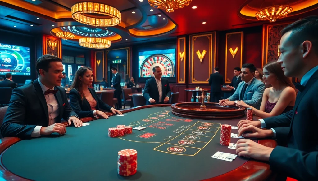 Play high-stakes poker at s8 casino surrounded by excitement and luxury.