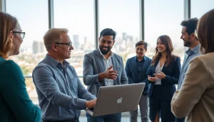 Engaging session with a business coach in Los Angeles, highlighting professional coaching dynamics.