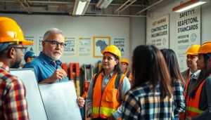 Enhance your skills with construction safety training in an engaging group setting.