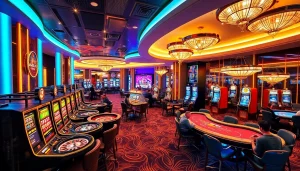 Experience the thrill of winning at V9bet with vibrant casino games and excited players.