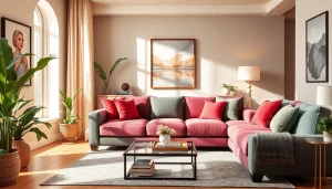 Bekijk de stijlvolle toepassing van skai leer in een moderne woonkamer.