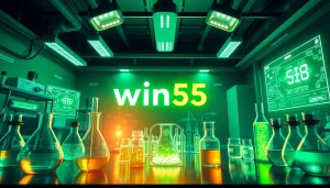 Discovering cannabinoid research in a modern lab centered around win55.