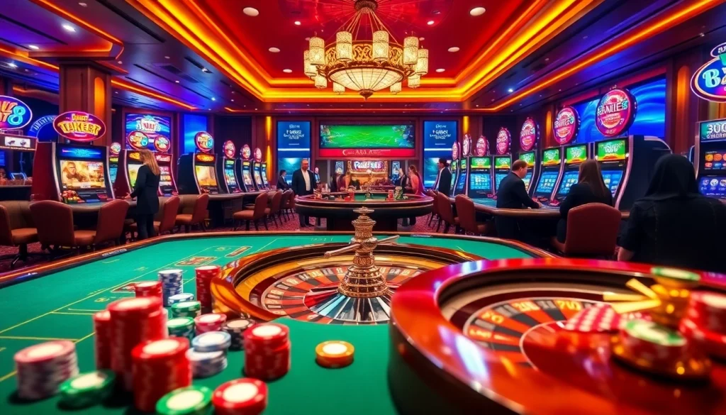 Luck8 offers a vibrant casino experience with engaging tables and exciting games.