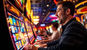 Slot bet 50 pilihan pemain kasino untuk kemenangan maksimum dengan suasana ceria dan energik.