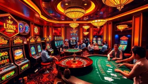 Experience the excitement of obraltoto with vibrant casino games and luxury surroundings.