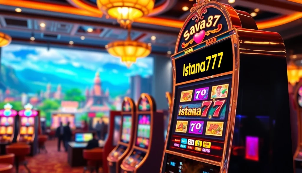 Menangkan permainan slot Istana777 dengan mesin slot yang mengesankan dan atmosfer yang meriah.