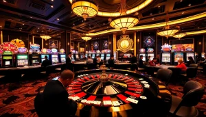 Experience the thrill of winning at 789BET with a glamorous casino scene.