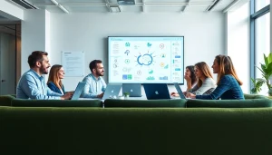 Streamlining Data Handoffs between LOS and Core in a vibrant collaborative office environment.