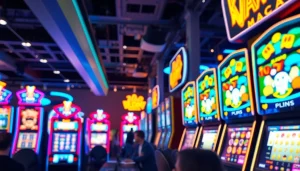 Menangkan pengalaman sensasional dengan slot deposit 1000, suasana penuh kegembiraan di kasino.